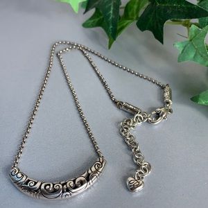 Brighton Silver Necklace with Intricate Design